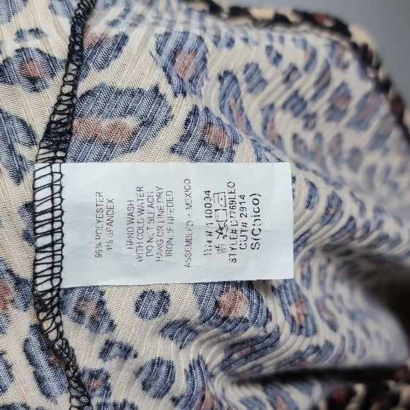 Jessica Simpson Leopard Midi Short Sleeve Dress Size Small NWT - Picture 4 of 12